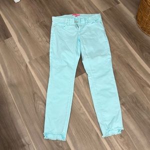 Lilly Pulitzer anklet jeans
